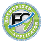 "Authorized F9 Cleaning Products Applicator logo"