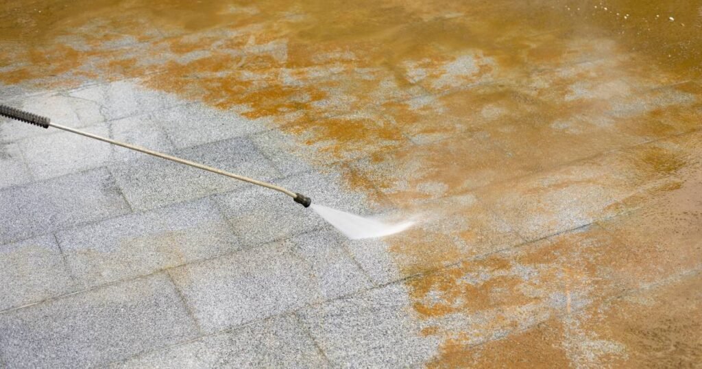 Home2 8 Rus Stains on driveway